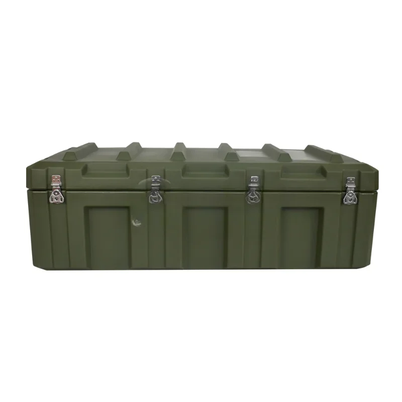 

Rotomolded box Horizontal equipment Combat readiness material box Equipment transportation box Air drop 1100 * 530 * 380