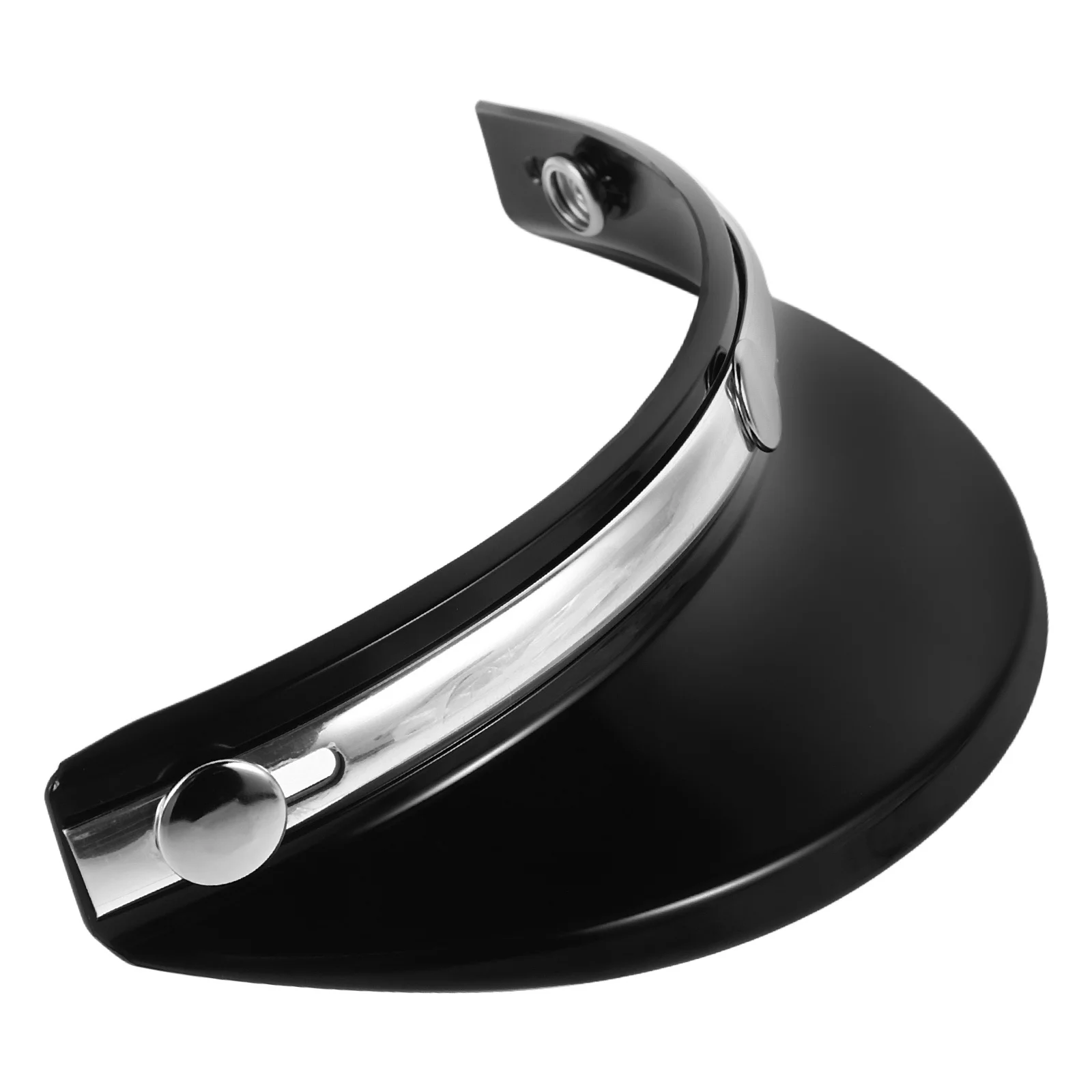 

Retro Motorcycle Sun Visor Brim Three Button Fastening for Spring Commuting Motorcycle Visors