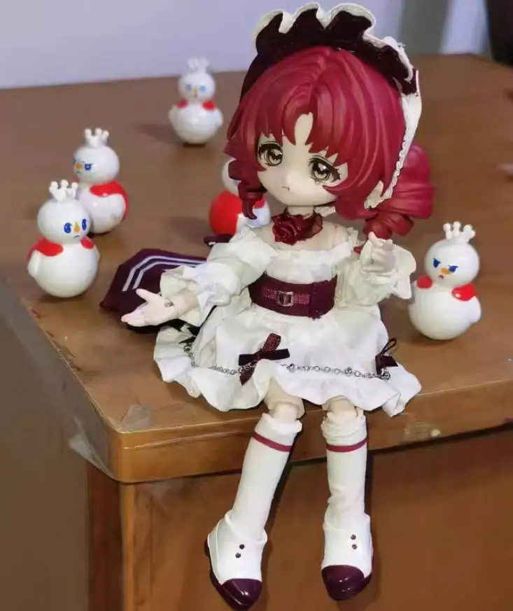 

New Hot 1/12 Bjd Blind Box Bonnie Meteorological Star Language Series Kawaii Rabbit Bjd Decora Articulated Action Figure Toys