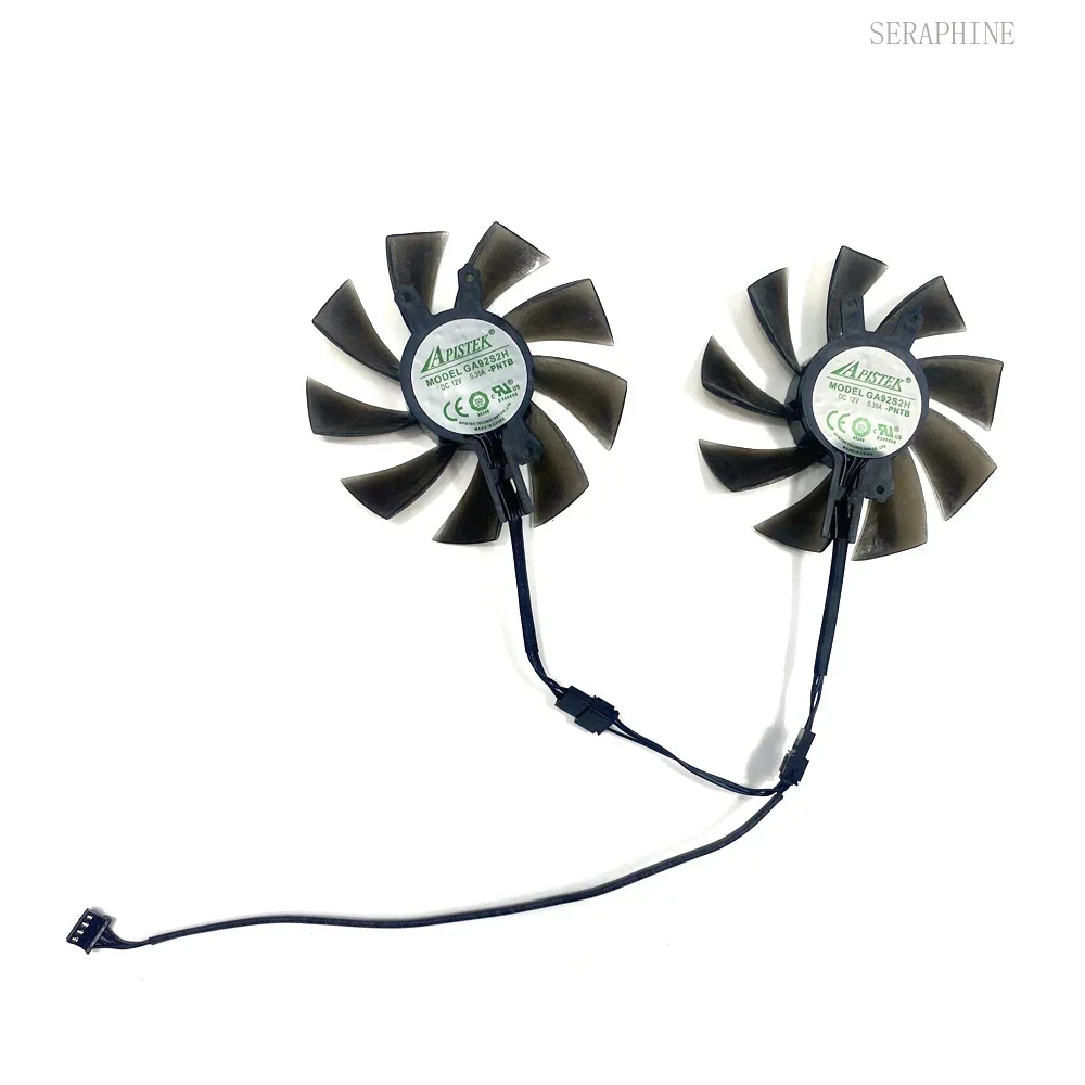 NEW 85MM 4PIN GA92S2H KFA2 RTX 2060 EX WHITE RTX2070 GPU FAN RTX GALAXY 2060 EX WHITE (1-Click OC) EX Cooling Fans