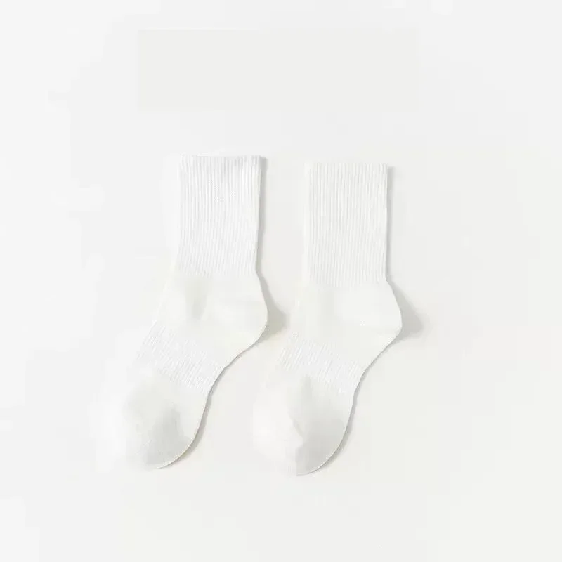 Spring and summer socks female boat socks pure cotton right -angle invisible solid color combed cotton short socks