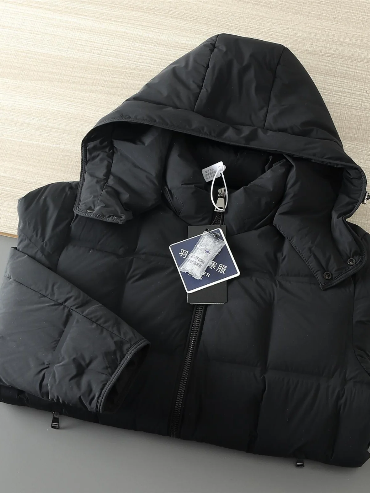 

Зимняя уличная куртка из 90% белого утиного пуха с капюшоном, повседневная, ветрозащитная, водонепроницаемая, модная, в городском стиле