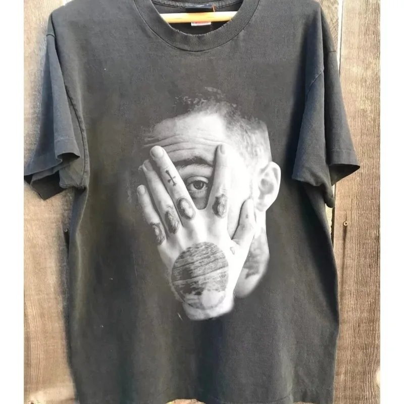 Retro Mac Miller Merch charcoal shirt, men's gift, women's T-shirt, retro T-shirt, men's T-shirt