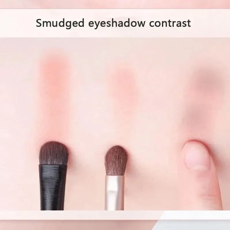 Suave HairSmudged Lying Silkworm Eyeliner Blade Detalle de ojos Pequeño pincel de maquillaje Pincel de sombra de ojos Maquillaje de ojos de 6 piezas Al por mayor QIWU