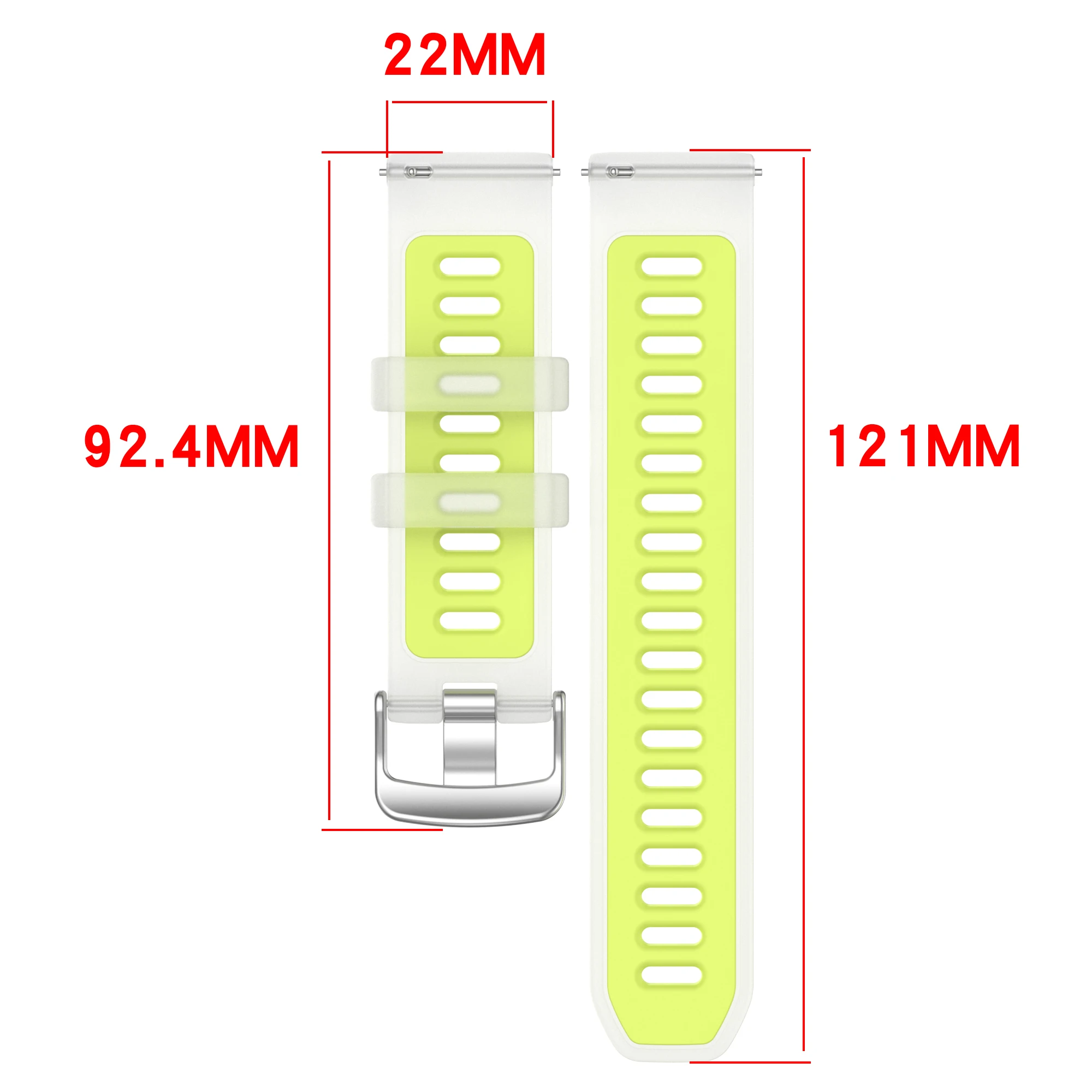 حزام سيليكون للغارمين Forerunner 570 47 مللي متر 42 مللي متر سوار معصم شفاف للغارمين Vivoactive 5 6/Active 6 5/165 55 265 965 970