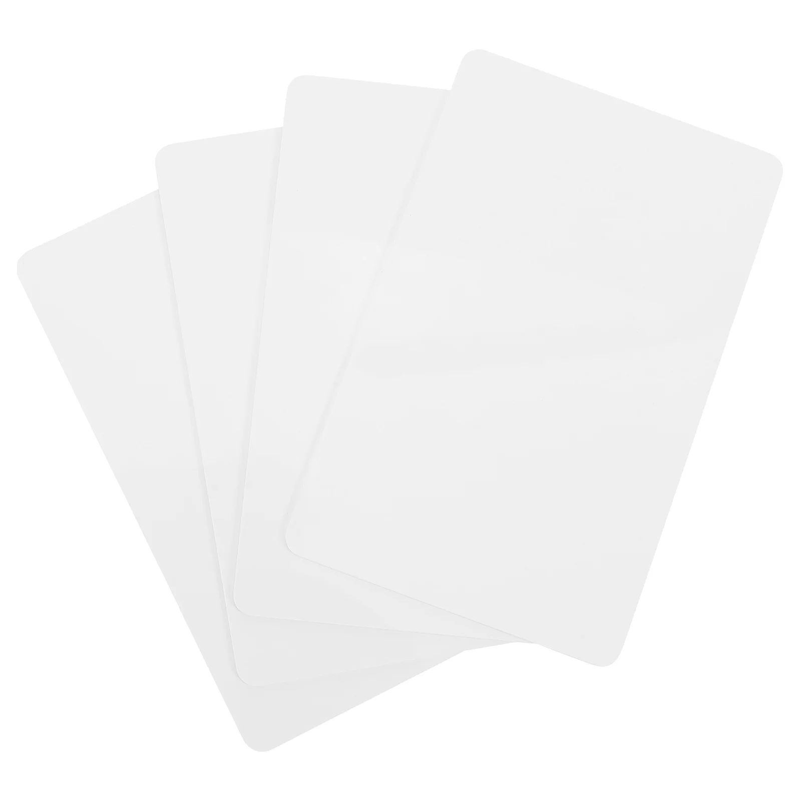 4 قطعة بطاقات مفاتيح الفندق الذكية منخفضة التردد حجم بطاقة الباب لإدارة الطاقة لسيارة Motel Guesthouse Homestay