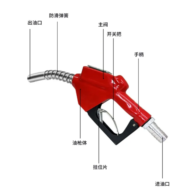 Refueling Gun Electronic Metering High Precision Adjustabl
