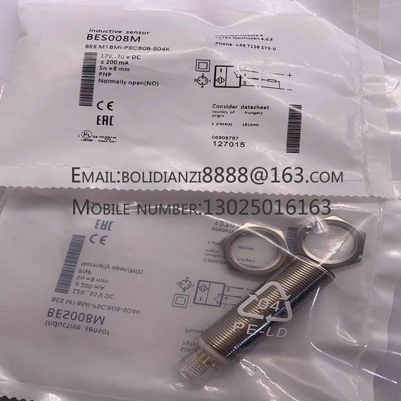 

New photoelectric switch sensor in stock BES008M BES M18MI-PSC80B-S04K