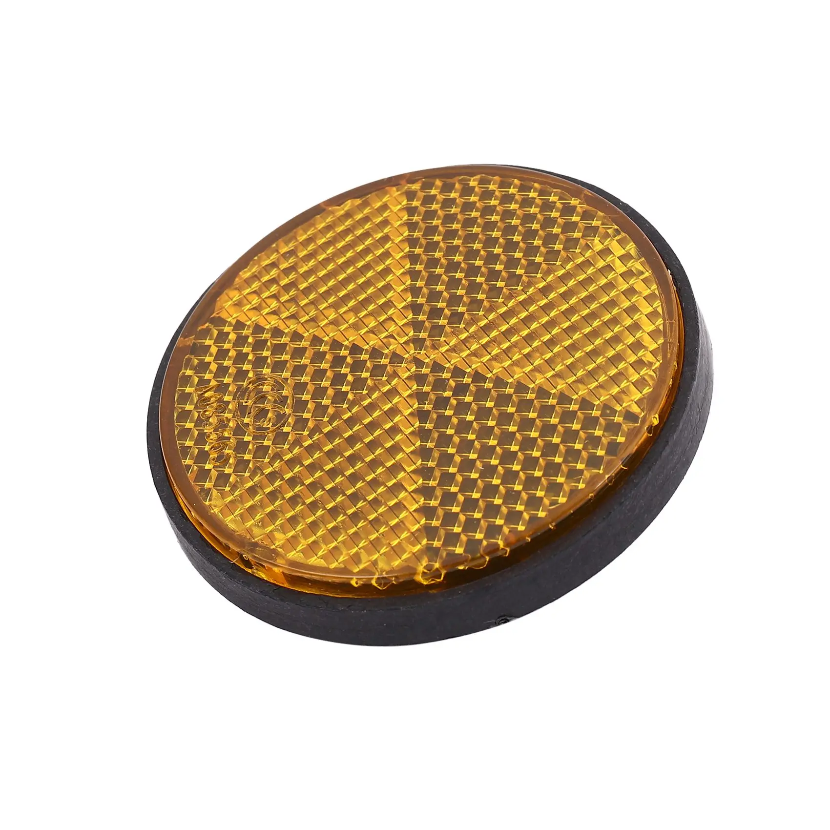 

2 x 2inch Round Orange Reflectors Universal For Motorcycles ATV Bikes Dirt