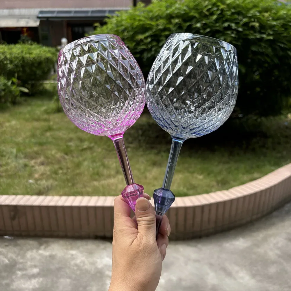 

2pcs Beach Drink Cup Floating Drink Cups for Pool Acrylic Tall Cocktail Glasses Moet Wine Glass Champagne Glasses