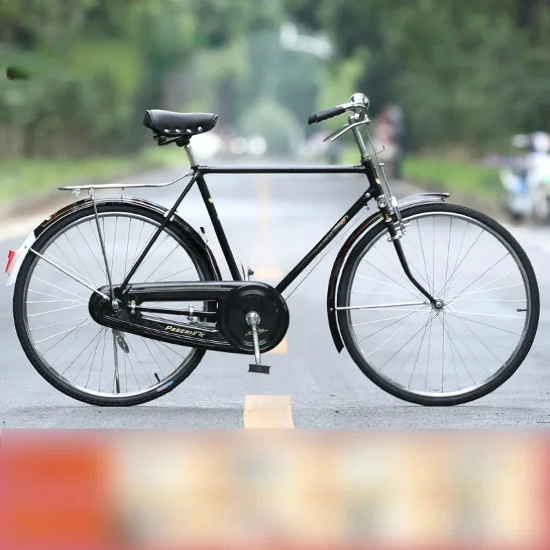 Old Shanghai Phoenix 26/28-Inch Retro Bicycle Heavy Load 28-Bar Bicycle