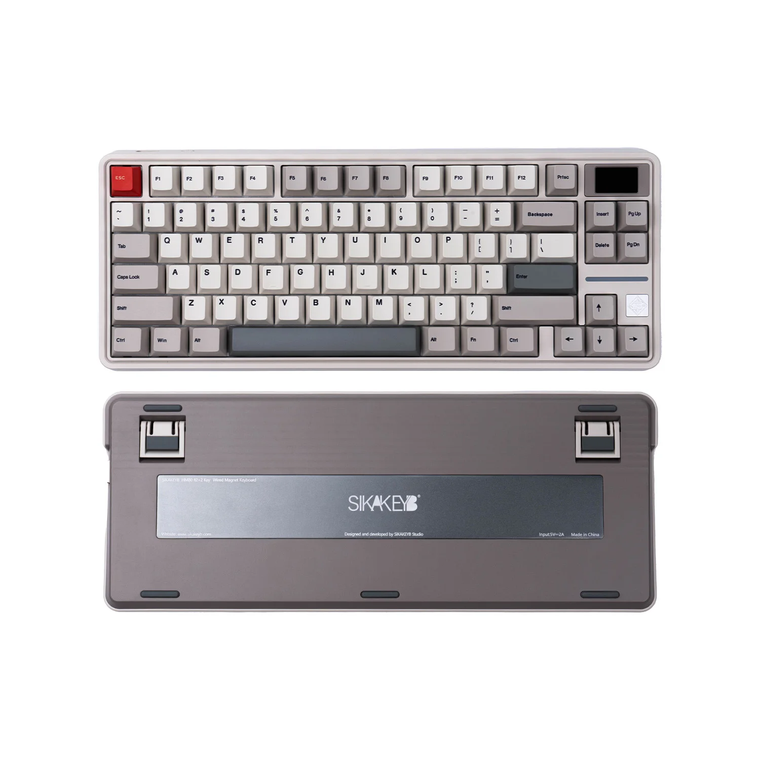 Imagem -02 - Sikakeyb £ 82 Teclas Teclado Magnético E-sports Gateron Jade Pro Junta Interruptor Teclado Efeito Hall Nova Chegada