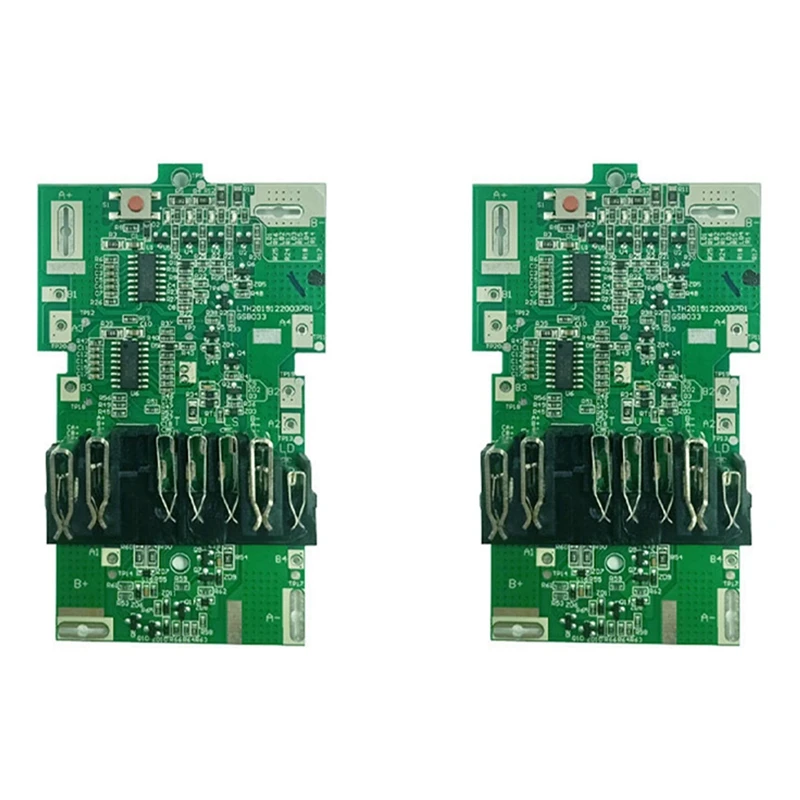 2X BSL36A18 Lithium-Ion Battery Protection Board PCB Board For Hitachi HIKOKI 36V 18V Multivolt MV Lithium-Ion Battery