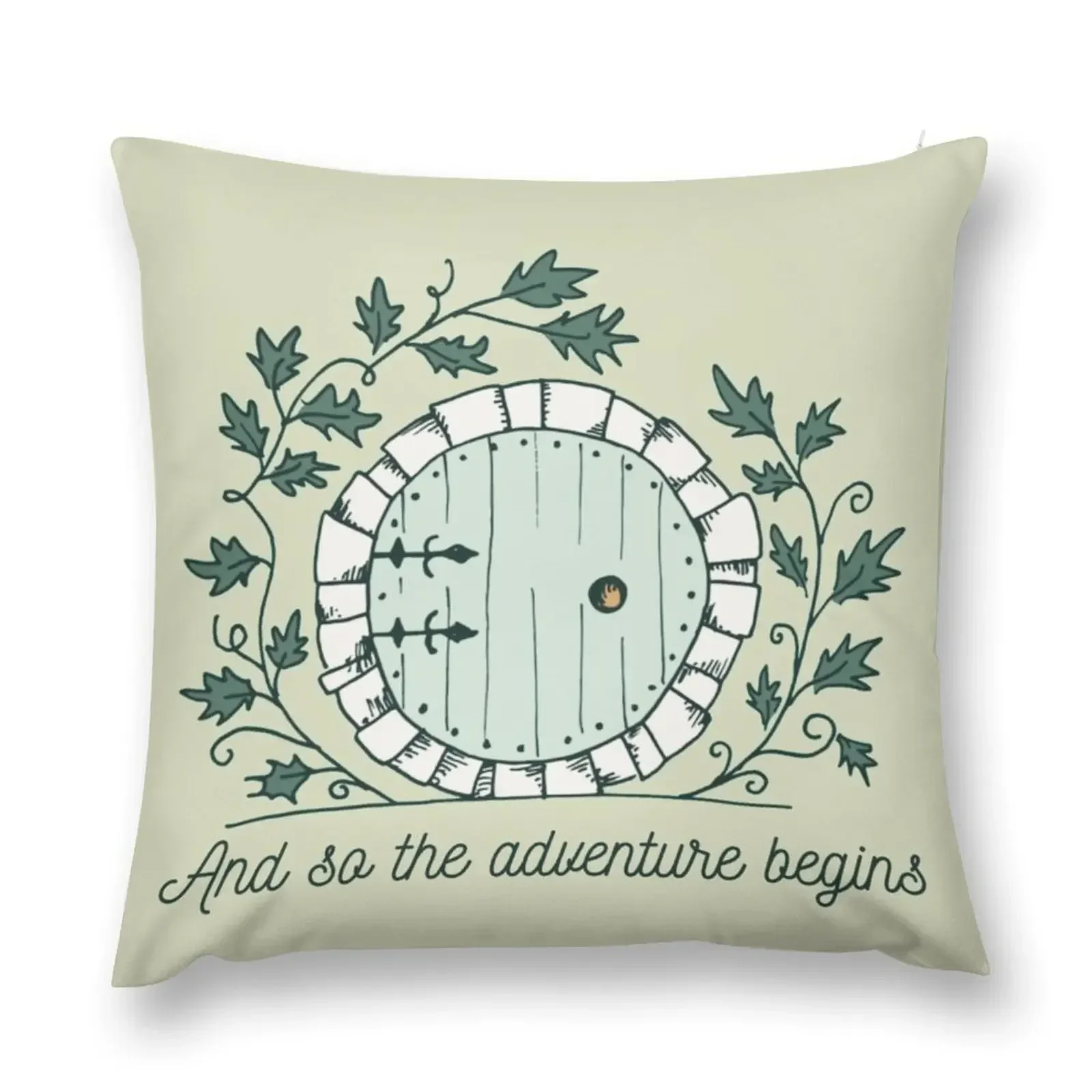 Baggins Door with Twigs Shirts New design 2021 Throw Pillow Decorative Cushions Throw Pillow Covers pillow