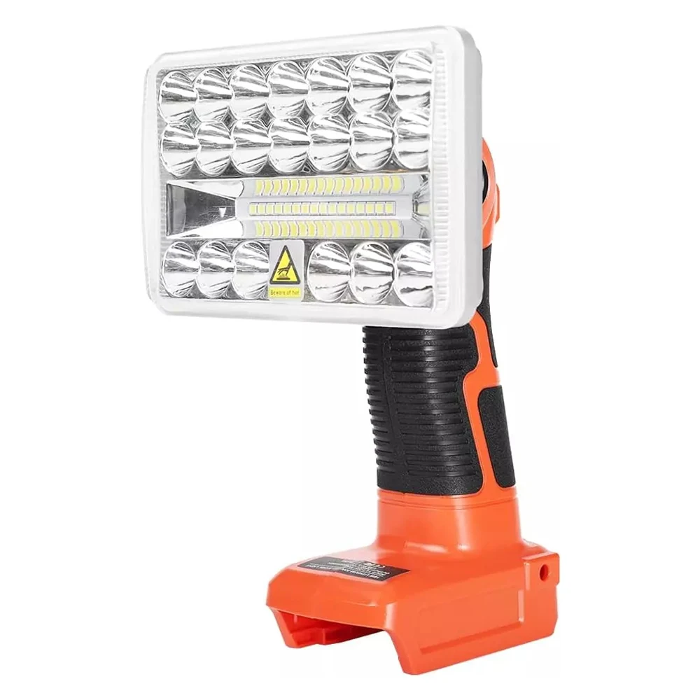 LED Work Light For Black and Decker 14.4V-20V Lithium Battery Cordless Flashlight Portable Lantern with USB Port 9/5 inches