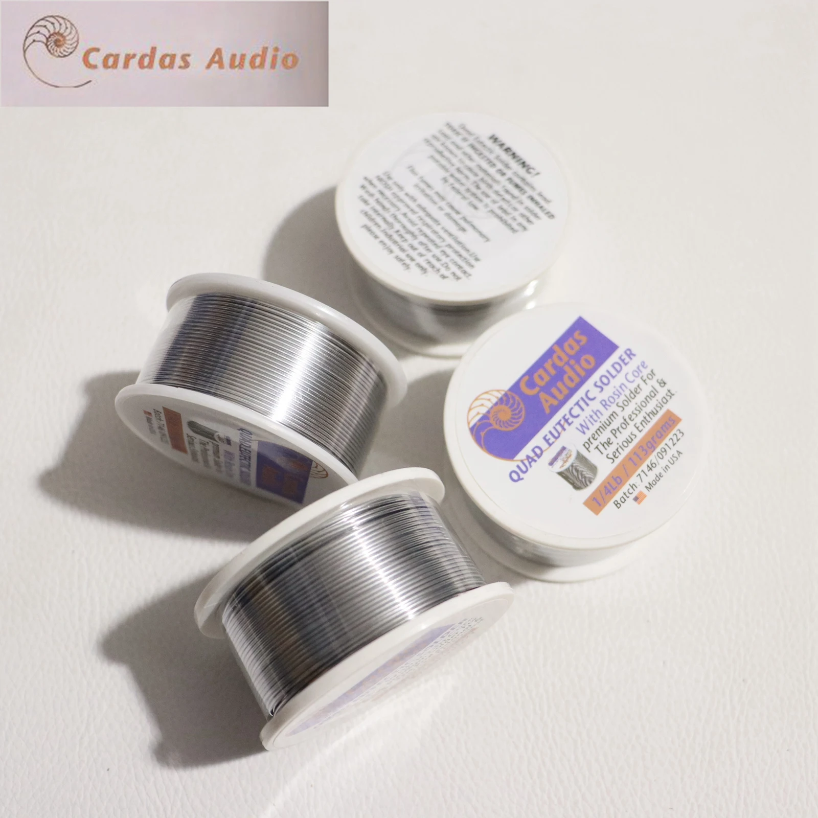 CARDAS 5 м или 1 рулон 0,8 мм 4% серебро Hi-Fi DIY с низкой температурой плавления Серебряный паяльный провод Аудио паяльный провод прецизионный компонент припой
