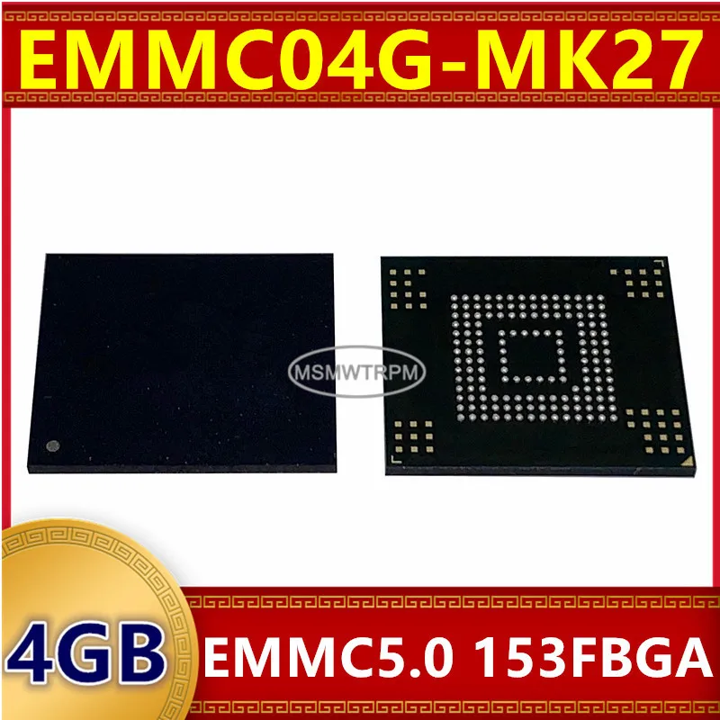 Chip de memoria IC EMMC04G-S100 EMMC04G-MK27 EMMC04G-M657-U08 4GB EMMC5.0 153FBGA circuitos integrados nuevo Original en Stock