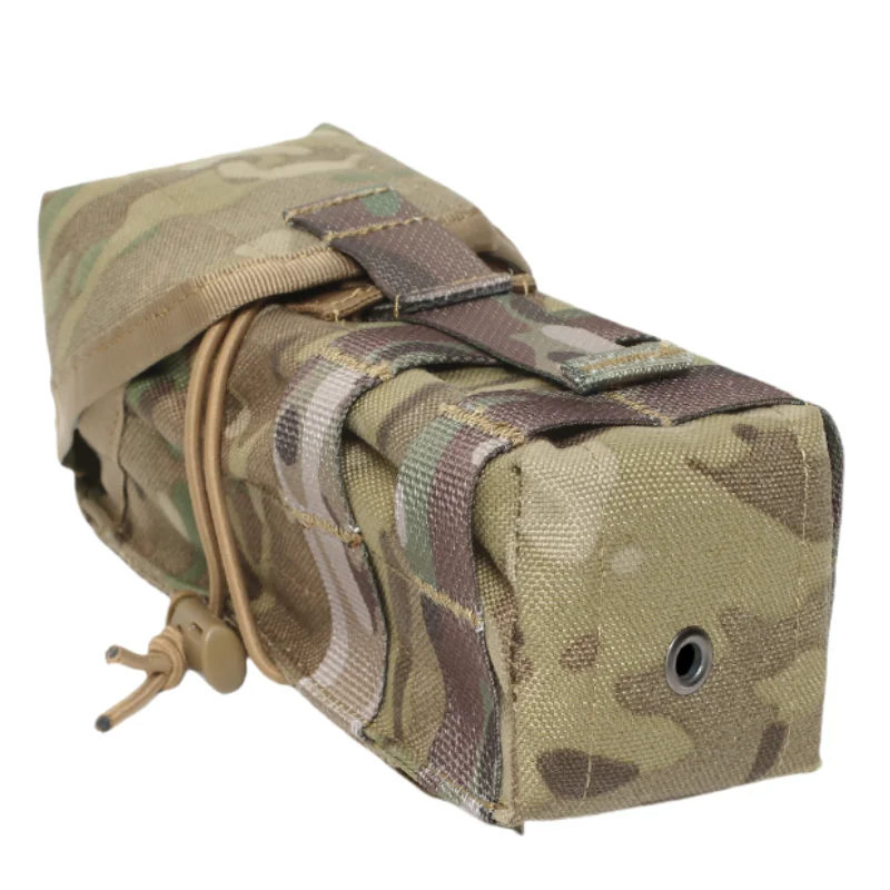 Tactical 556/7.62 Double Mag Pouch MOLLE System Adjustable Elastic Drainage Hole Lightweight