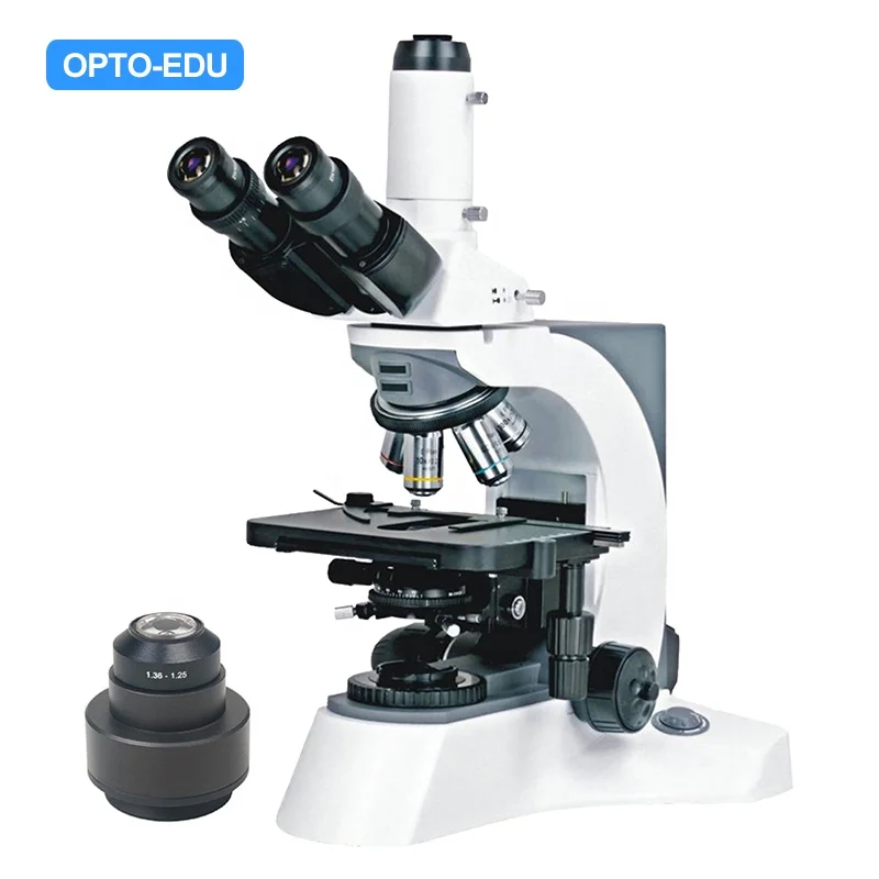 OPTO-EDU A10.1018 Optical Biological 40x-1000x Trinocular Dark Field Microscope