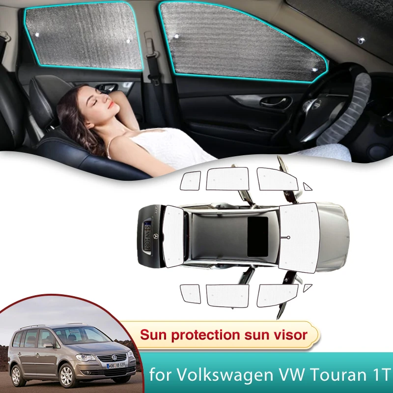 

Полный автомобильный козырек от солнца для Volkswagen VW Touran MK1 1T 2003 2004 2005 2006 2007 2008 2009 2010 2011 2012 2013 2014 2015 аксессуары