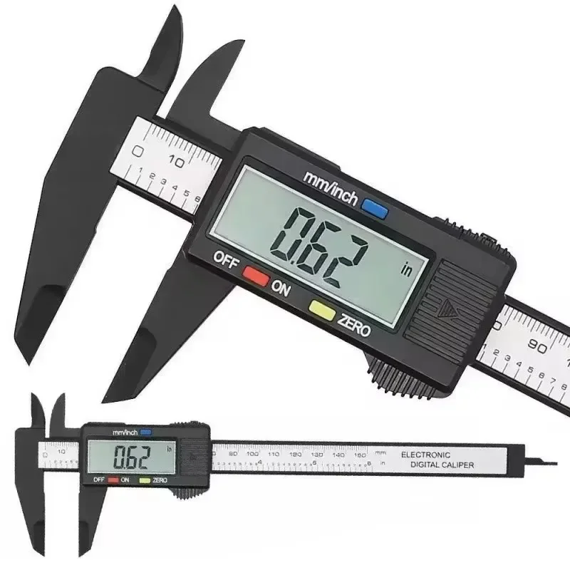 pie de metro digital eletronico digital paquimetro de fibra carbono dial vernier caliper calibre micrometro ferramenta medicao regua digital 01