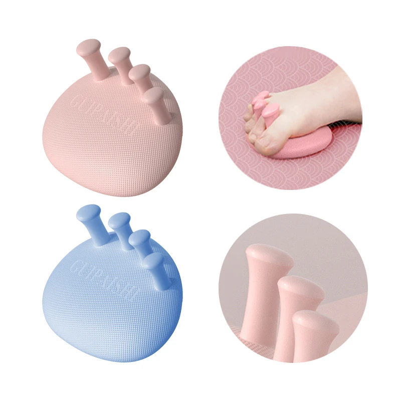 2 pezzi arco plantare trainer fitness gamba dita dei piedi funzione plantare ginnico pollice valgo correttore puntali glutei arco trainer