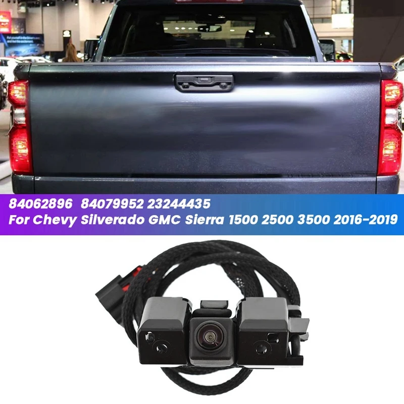 Car Rear View Backup Camera Assist 84062896 For Chevy Silverado GMC Sierra 1500 2500 3500 2016-2019 84079952 23244435