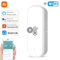 Xiaomi Tuya Wifi Smart Temperature And Humidity Sensor Battery Powered ZigBee Smart Home Security Work With Alexa Google Home