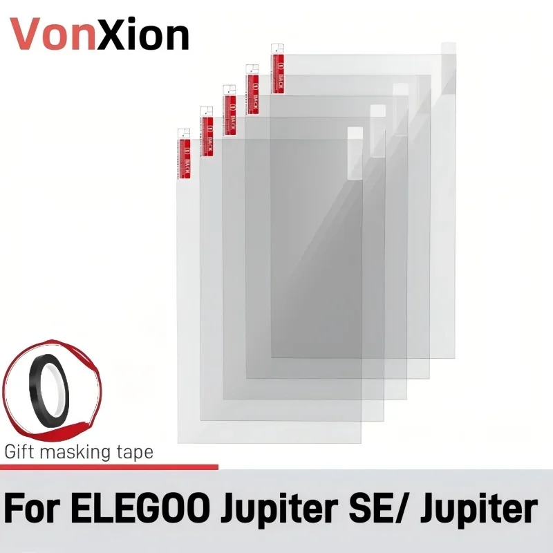 

Vonxion 5 шт Защитная Пленка от Царапин для ELEGOO Jupiter Jupiter SE ЖК-смоляной 3D принтер Аксессуары