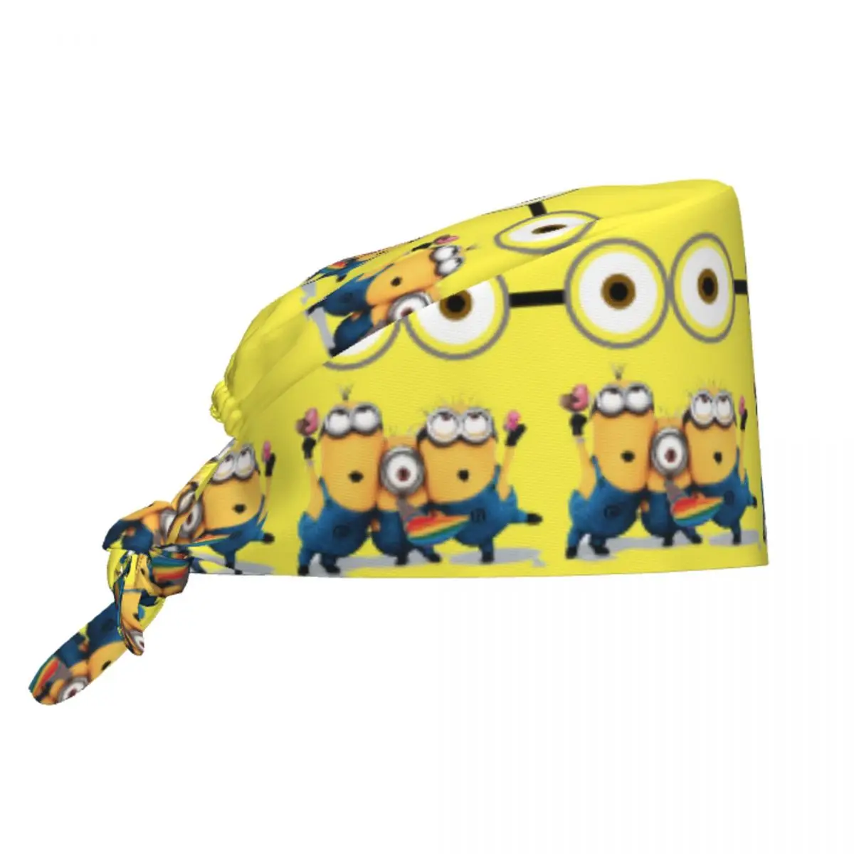 

Регулируемая рабочая шапка M-Minions в стиле аниме с героями мультфильмов для мужчин и женщин, шапочки-скрабы, шапочка для скраба для медсестер, доктор, хирург для шеф-повара