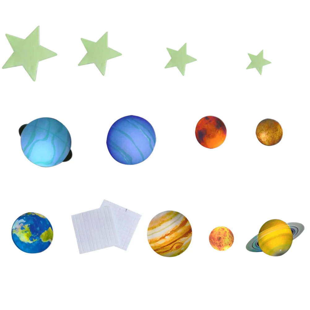 

Luminous Wall Sticker Fluorescent Stickers for Home Star Decals Living Room Decor Birthday Party Decorations