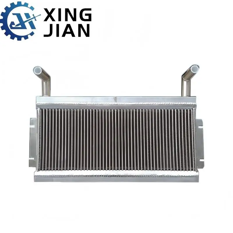XING JIAN Copper/Aluminum Oil Cooler Radiator Assembly for Lonking Wheel Loader (LG833/LG850)-760x415mm