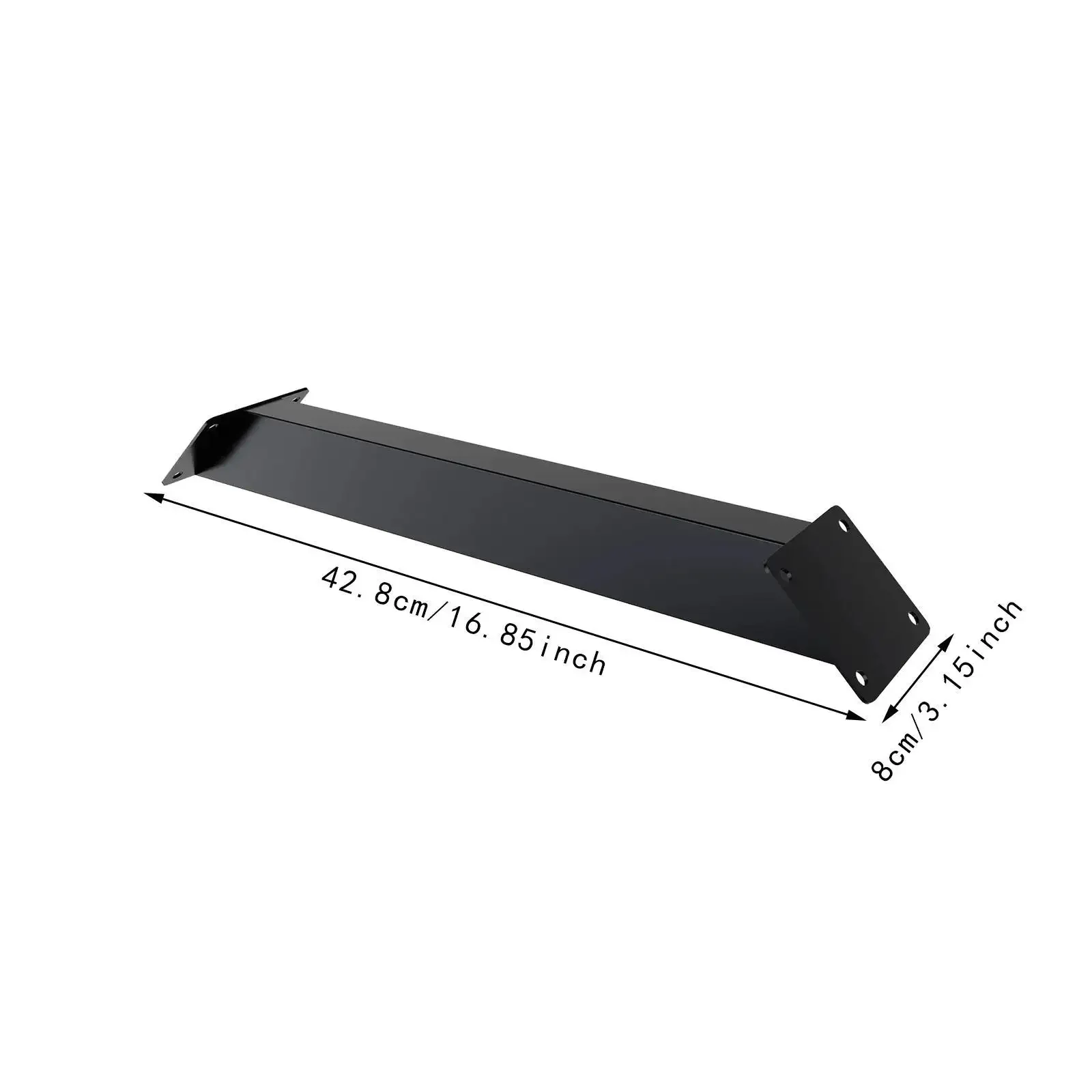 yes45 Degree Angle Support Bracket Corner Support Inside Joint to Install Structures Support for Furniture Beam