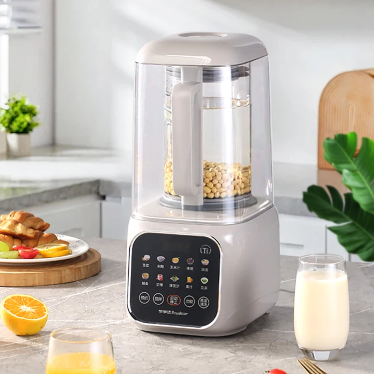 Multifunctional Soybean Milk Machine Electric Smoothie Juicer 1.75L Low Noise Food Processing