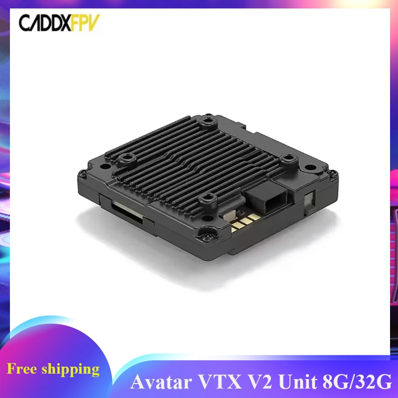 CADDXFPV Walksnail الصورة الرمزية HD VTX V2 وحدة 6 فولت-25.2 فولت 5.725-5.850 جيجا هرتز 8 جرام/32 جرام 1080P/ 720P HD 25.5*25.5/ 20*20 مللي متر ل RC طائرة بدون طيار FPV #1