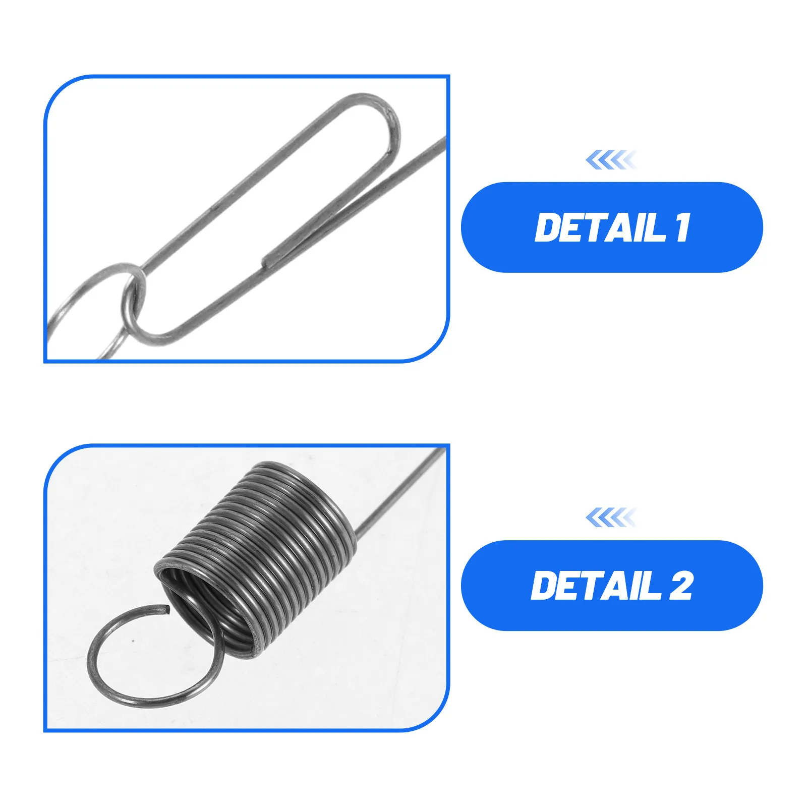 2Pcs Garden Machinery Parts Throttle Spring Compatible for Briggs 790849 699056 Engine Speed Control Replacement