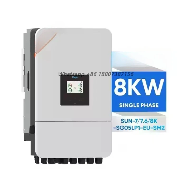 New SUN-7/7.6/8K-SG05LP1-EU-SM2 Hybrid Single Phase Solar Inverter 3.6k 5k 6k 7k 7.6k 8k Series