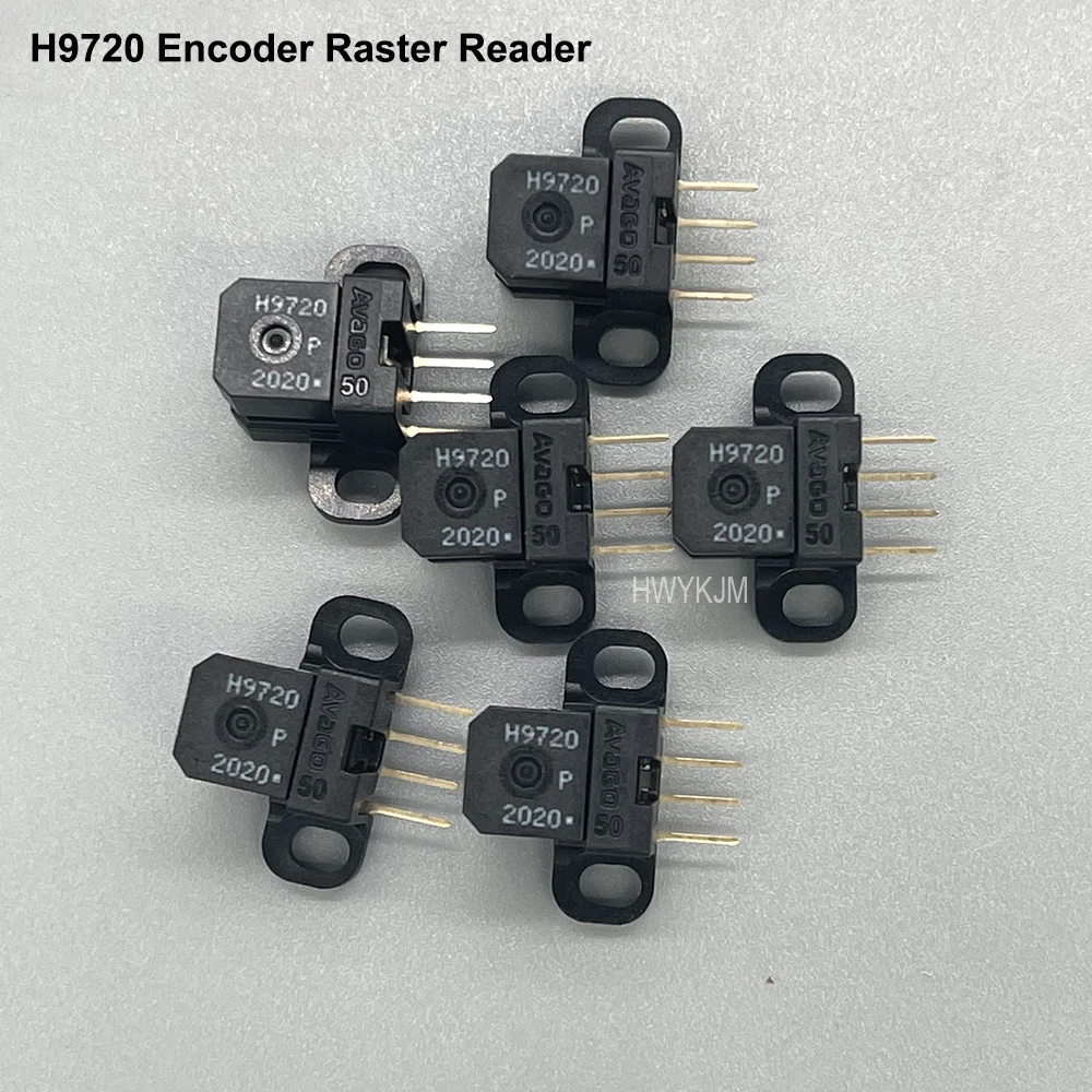 2PCS Inkjet Printer Original Encoder Reader H9730 H9720 Encoder Raster Sensor Use For 180dpi 150dpi Raster Strip Line Film Tape