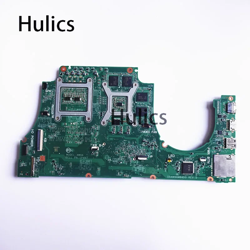 Hulics Used For Dell Inspiron 15 7559 Laptop Motherboard CN-0NXYWD 0NXYWD DAAM9AMB8D0 Main Board I5-6300HQ CPU GTX 960M GPU