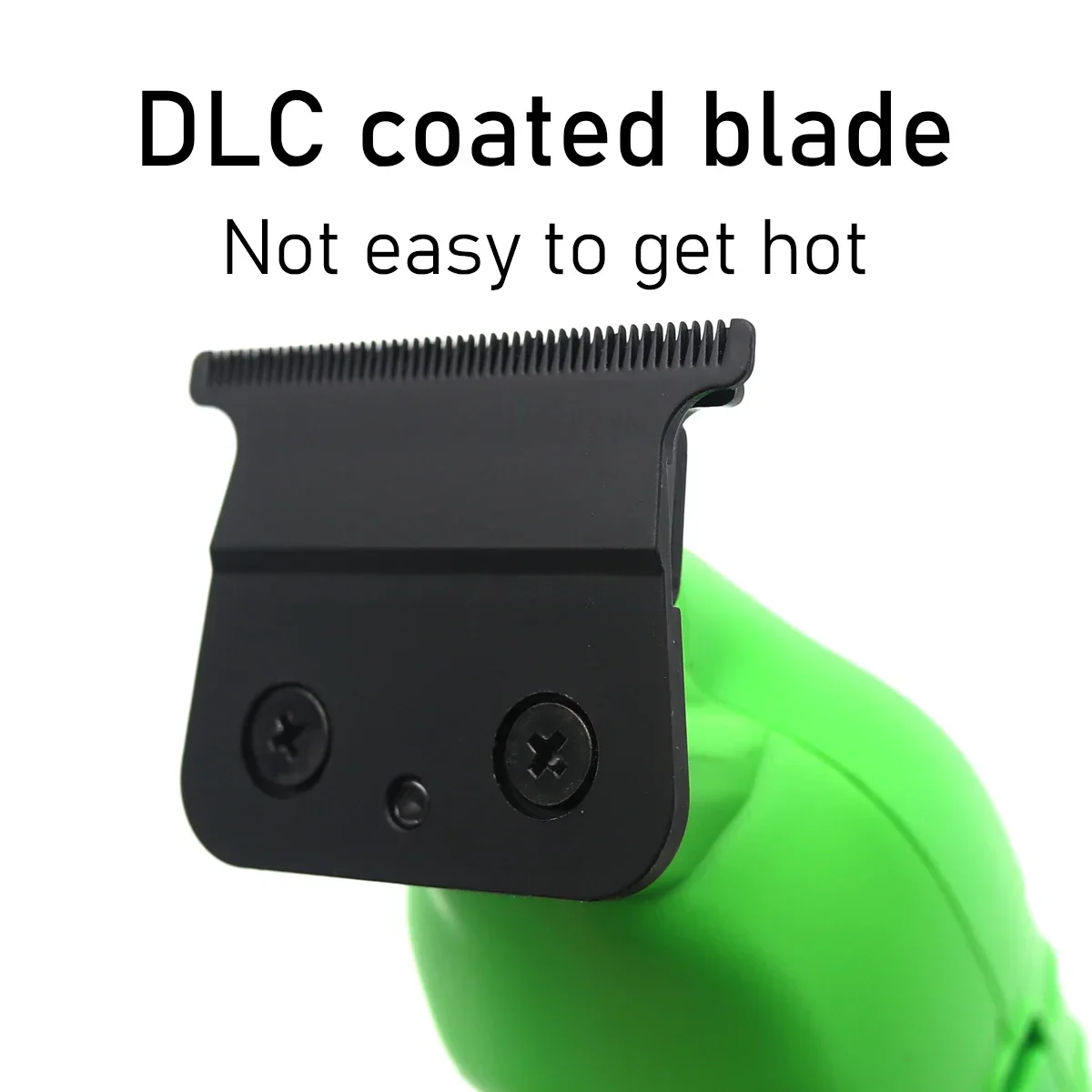 Men's Hair Trimmer DLC T-Blade with Base Charger Zero Gapped Cordless USB Professional Hair Clipper Finishing Machine 2299