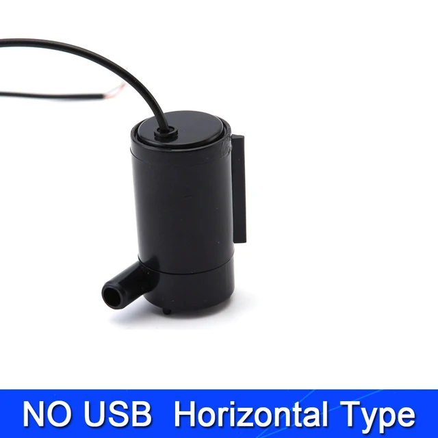 DC3-6V USB منخفضة الضوضاء فرش السيارات Pump120L/H مضخة مياه غاطسة صغيرة صغيرة لتقوم بها بنفسك عدة