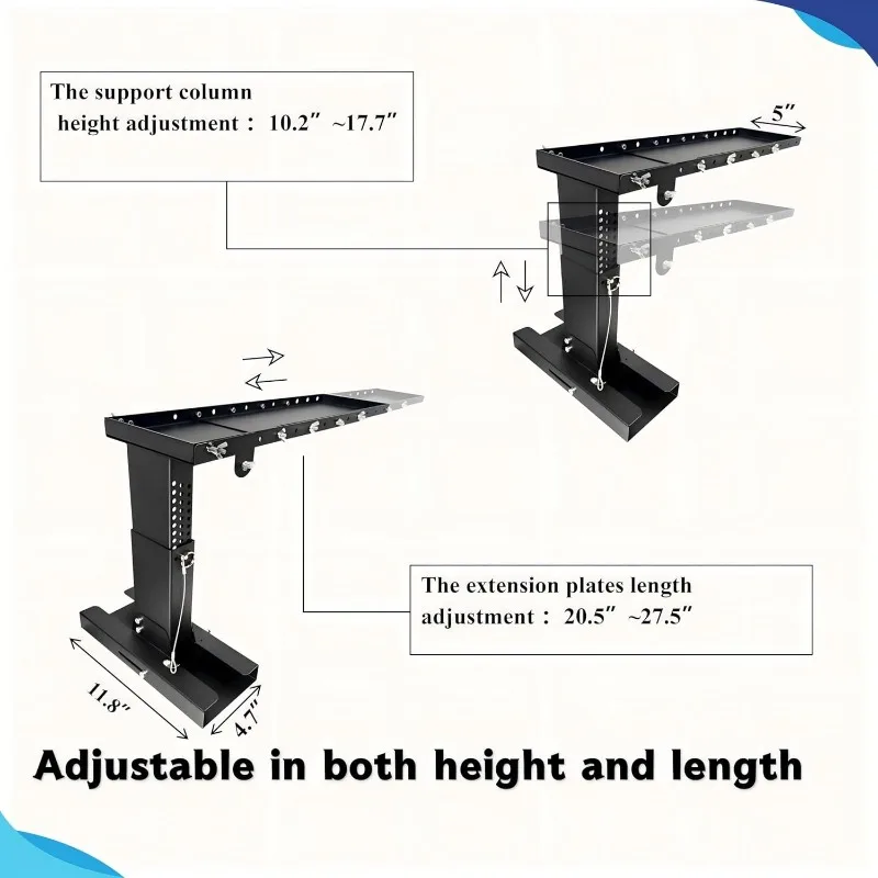 

Foldable Retractable Ladder Foot Leveler Heavy-Duty Support Base And Foot Pad Extender for Stability And Safety