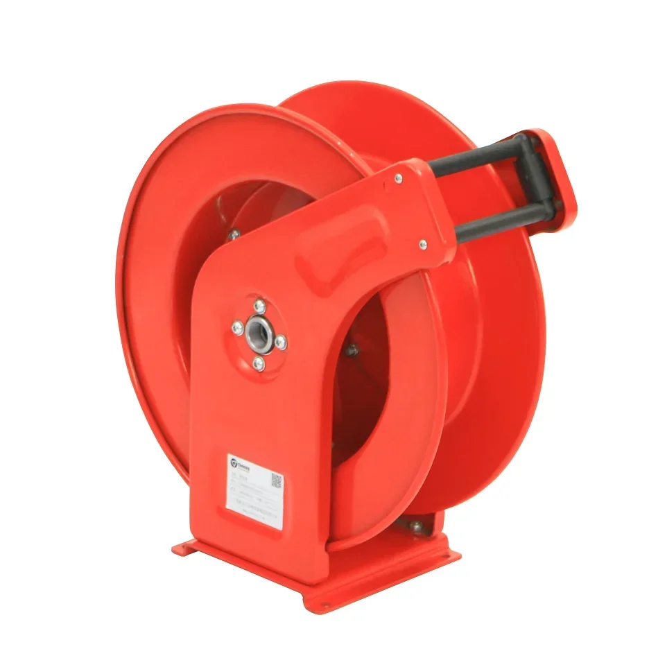 Carrete de manguera de manivela manual para vehículo, hidrante de incendio de niebla de agua de alta presión para lucha contra incendios en el bosque con Control remoto eléctrico