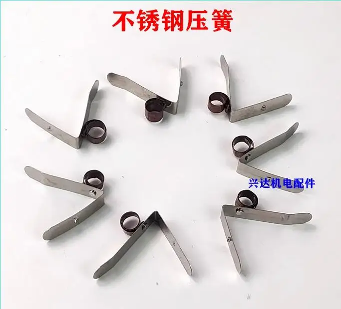 

Generator Parts Carbon brush holder circlip Motor constant pressure spring Steel constant pressure coil spring generator circlip