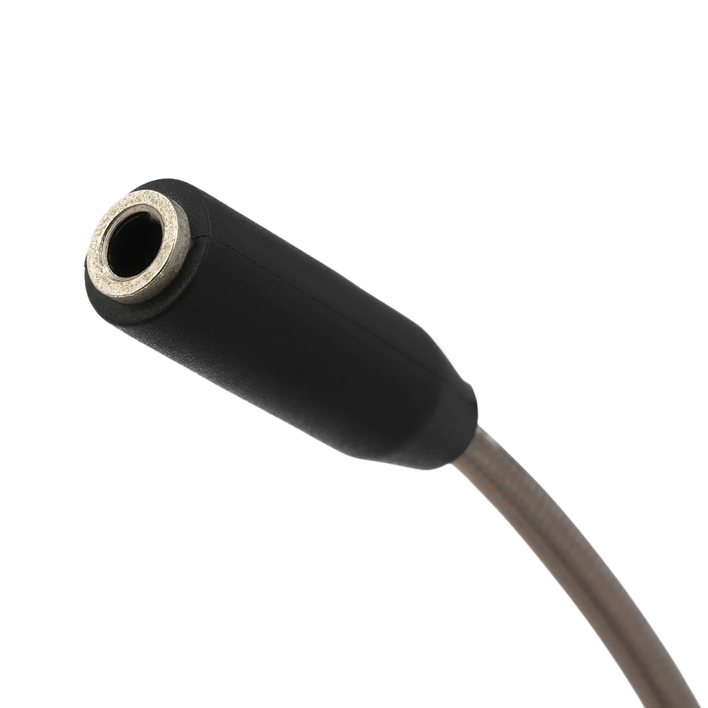 3.5mm Audio Y Splitter Cable 1 Female to 2 Male Converter Earphone Microphone Cord Adapter for Headphone to Desktop Laptop PC