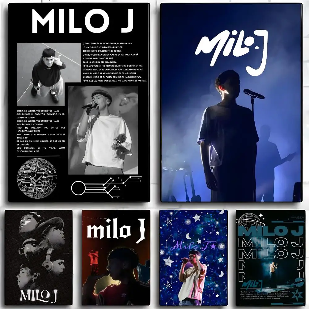 ArgentineRap M-Milo j-j Poster Wall art print art suitable for living room bedroom bar parlor home decor gift