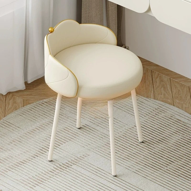 Dressing Rotatable Vanity Stool Modern Makeup Kids Cute Vanity Stool Bedroom Office Sillas Tocador Maquillaje Room Furniture