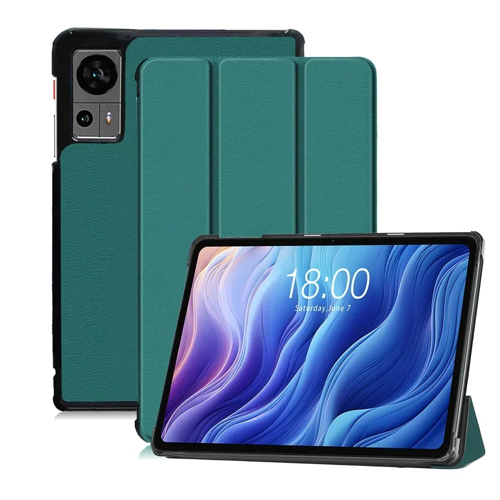 

Smart Cover for Teclast T60 Tablet Case Trifold Stand Pu Leather Soft TPU Back Shell for Teclast T60 12" Tab Flip Cases
