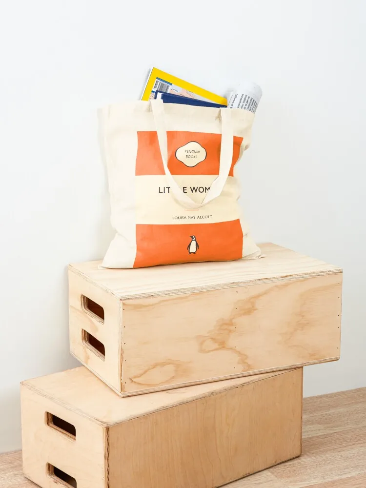 Little Women Louisa May Alcott Penguin Book Cover Tote Bag large size bags Women's tote bag personalized tote Beach bag