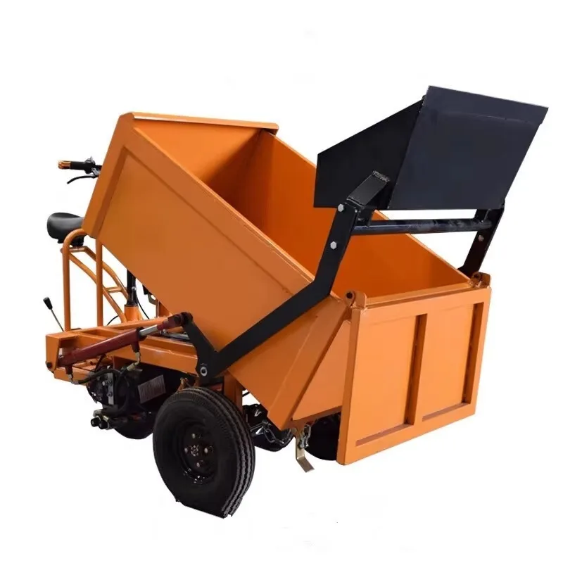 Electric Dump Truck Self-Unloading with Self-Shovel for Construction Site Sand Transport Eco-Friendly Core Component Engine